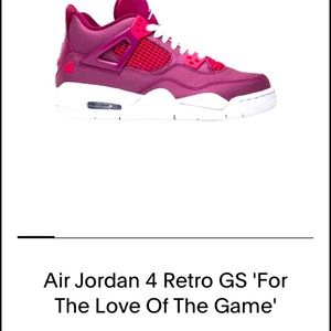 Air Jordan 4 for love of the game